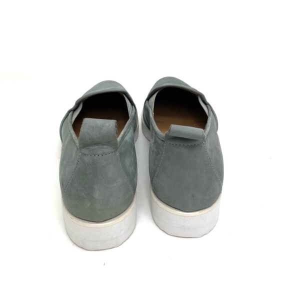 EVERLANE The Nubuck Leather Street Shoes Pointed Toe Loafer Gray Size 9.5 - Picture 9 of 11